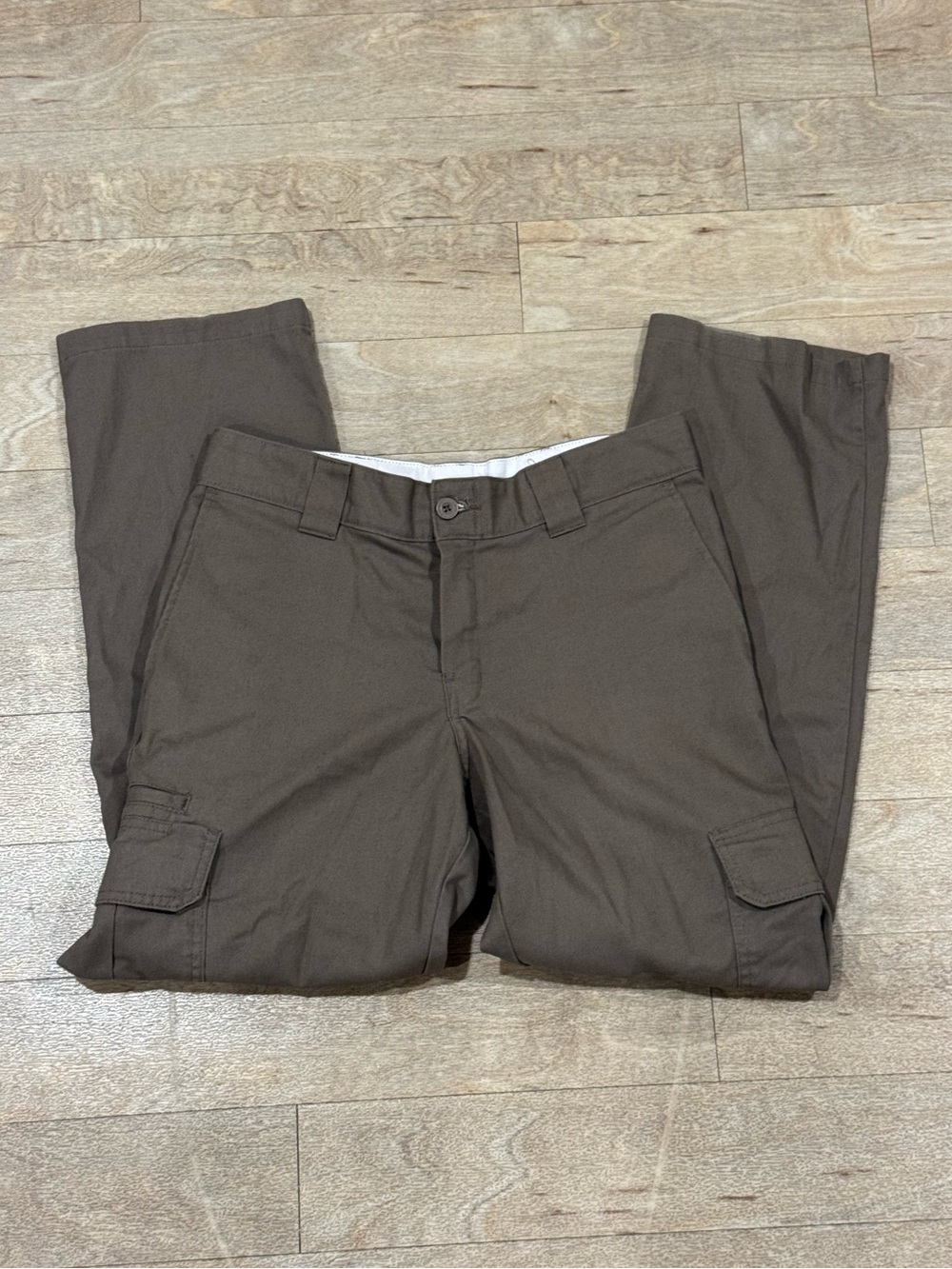 Dickies FLEX Regular Fit Brown Straight Leg Cargo Pants Size 32x30